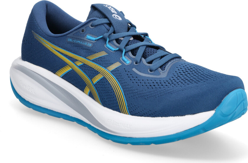 Gel-Cumulus 28 Herre Twilight Blue/Yamabuki 49