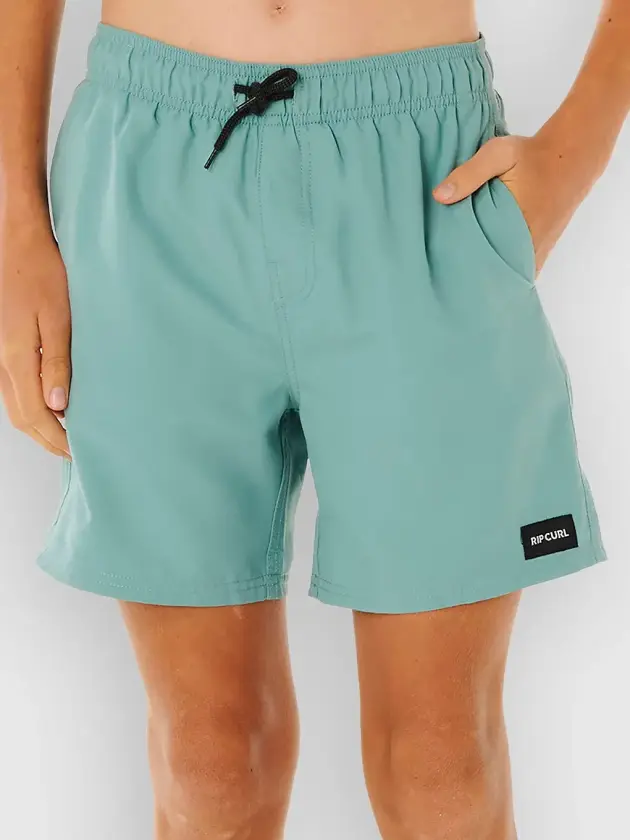 Offset Volley Kids Boardshorts blå