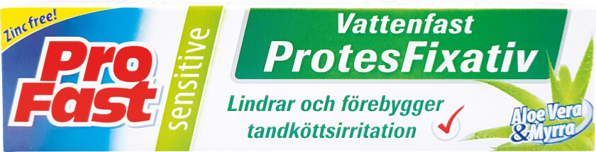 Sensitive Vannfast Festemiddel, 40 g