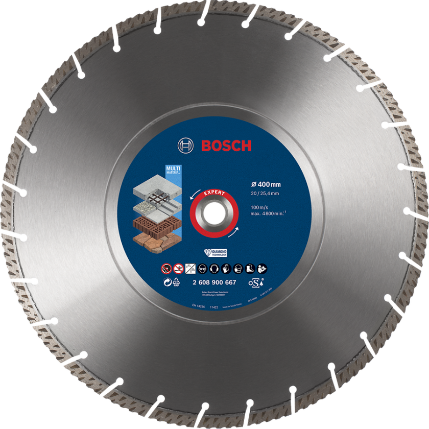 Expert Multimaterial Diamantkappeskive Ø 400 mm