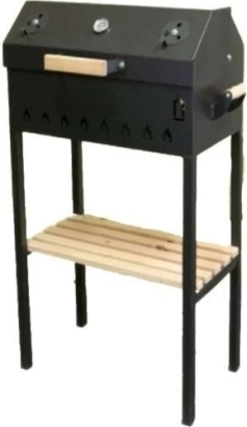 Smokehouse BBQ Grill Medium With Mounted Cover