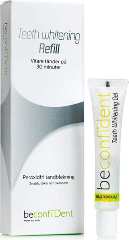 Bilde av beconfiDent Teeth Whitening X1 Refill, 10 ml beconfiDent Dental Whitening