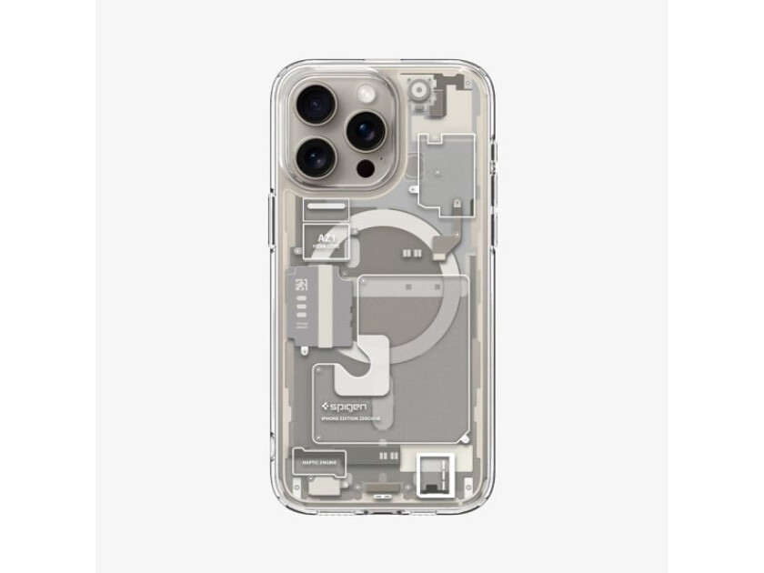 Ultra Hybrid Zero One (MagFit), Omslag, Apple, iPhone 15 Pro, 15,5 cm (6.1"), Titan