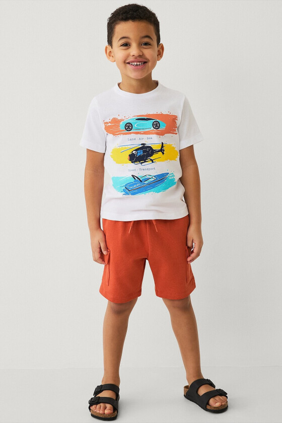 Sweatshorts Viktor - Orange