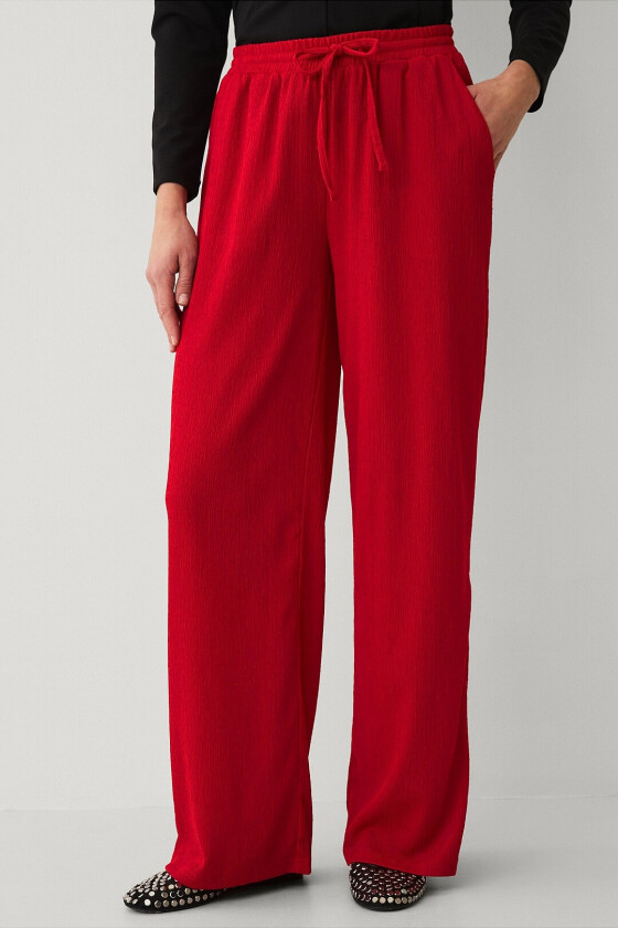 Løstsittende bukser - Rød