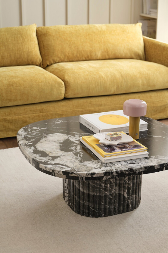 Salongbord Kaya 92x92cm - Svart