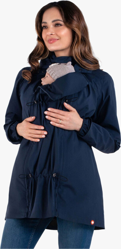 Bilde av Numbat GO Gravid/Bærejakke, Blå XL - Gravidklær - Polyester