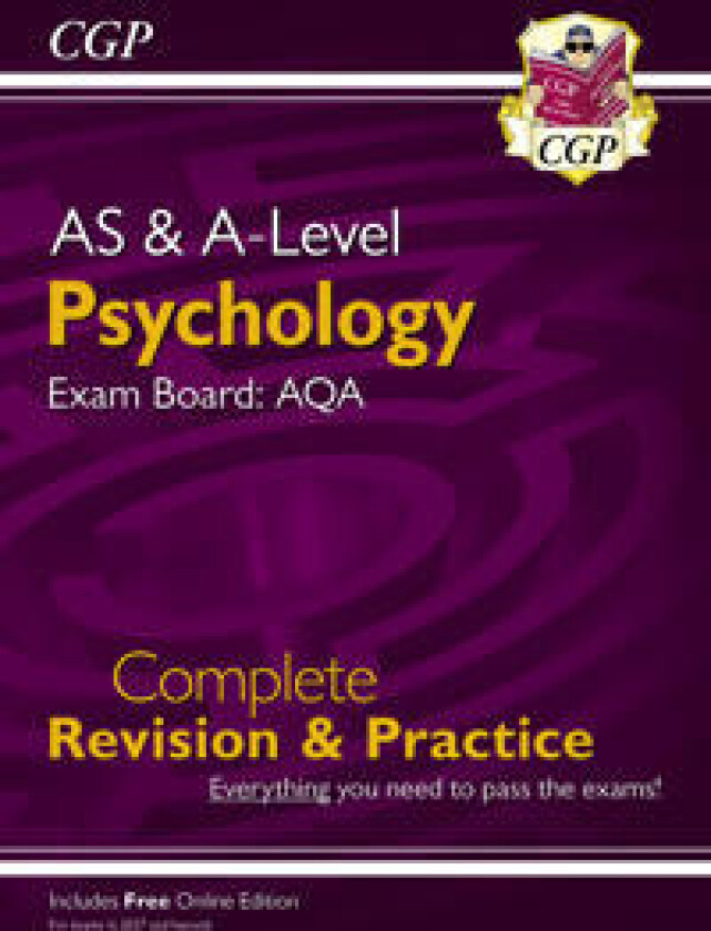 New A-Level Psychology: AQA Complete RevisionPractice with Online Edition (For exams from 2027)