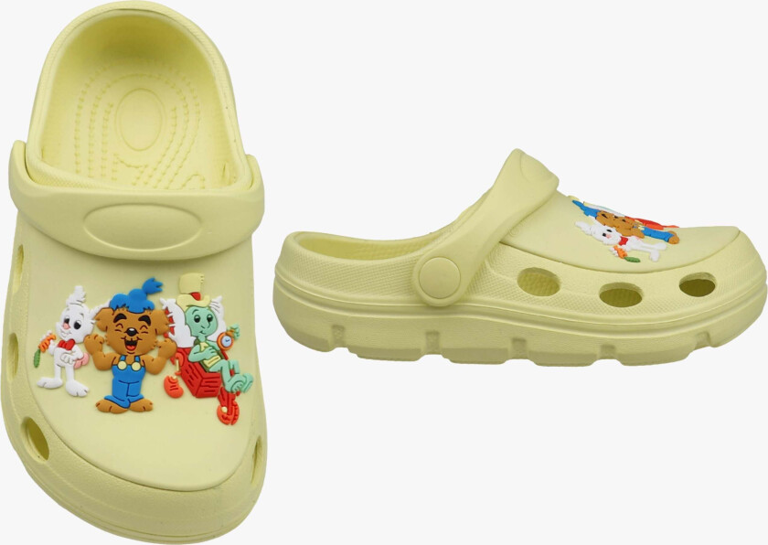 Bamse Slippers, Yellow, 24-25 - Innesko & Tøfler