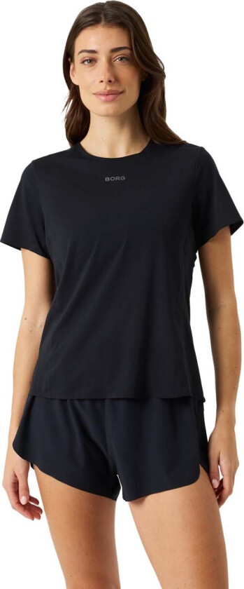Women's Borg Performance Feather T-Shirt Black Beauty