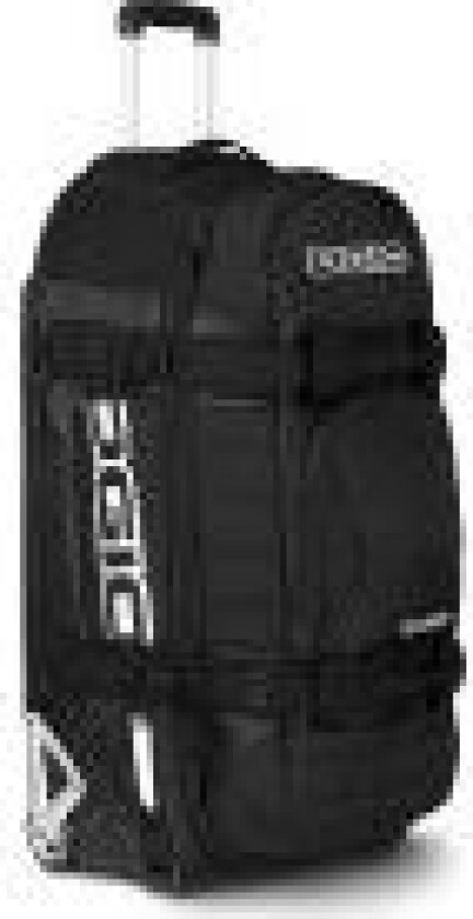 Rig 9800 Travel Bag, Tralle, Softshell, Sort, Black, 2 hjul, Rullehjul