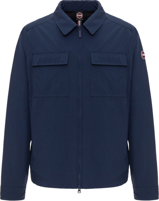Men's Softshell Shacket Navy Blue