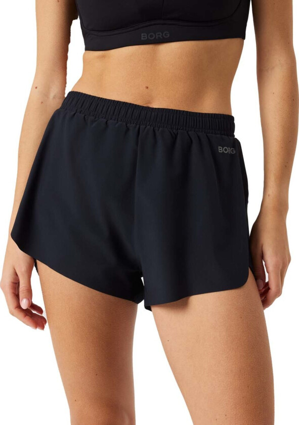 Women's Borg Performance 2 In 1 Shorts Black Beauty