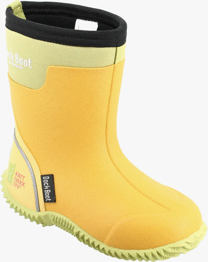 Bilde av Dockboot støvler - Gul - Barn - Sko - Overgangssko