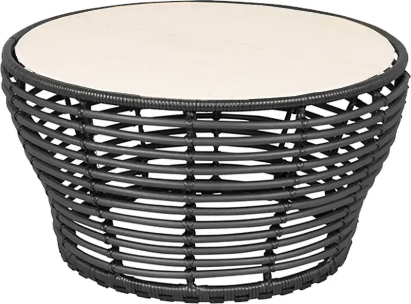 Basket kaffebordunderstell 75 cm Grafitt