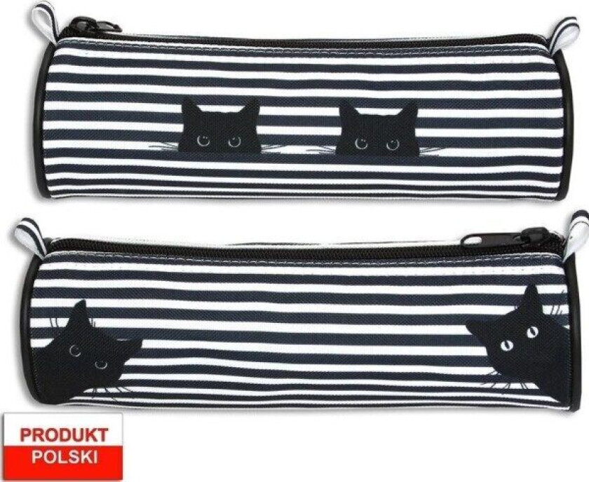 Penal Warta Blyant skoleveske WAR-1159 Sort WARTA