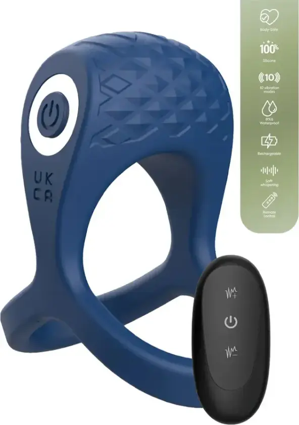 Brutal Ring & Ball Cage Vibrating + Remote