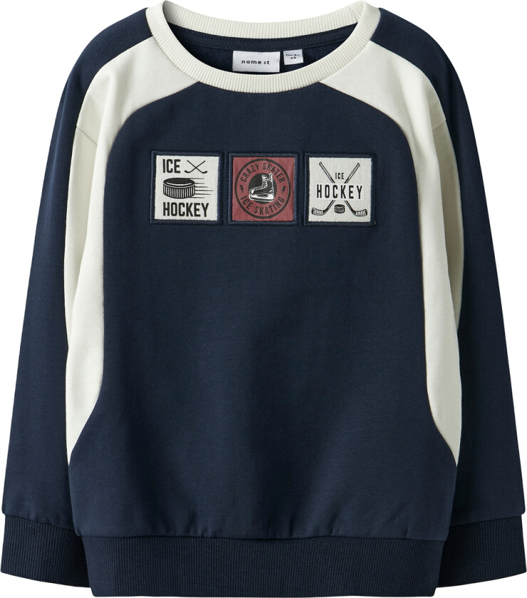 Genser - NmmSylvester - Navy Blazer - - 4 år (104) - Genser