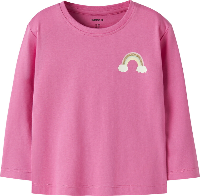 Genser - NmfVeen - Strawberry Måne/Small Rainbow - - 4 år (104) - Genser