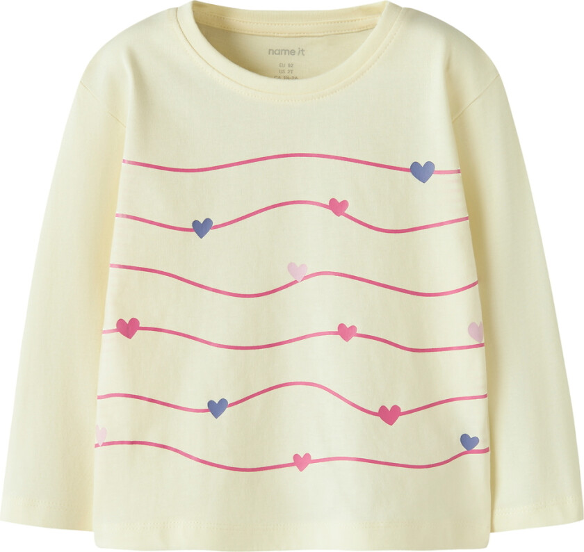 Genser - NmfVeen - Pear Sorbet/Fun Stripe - - 6 år (116) - Genser