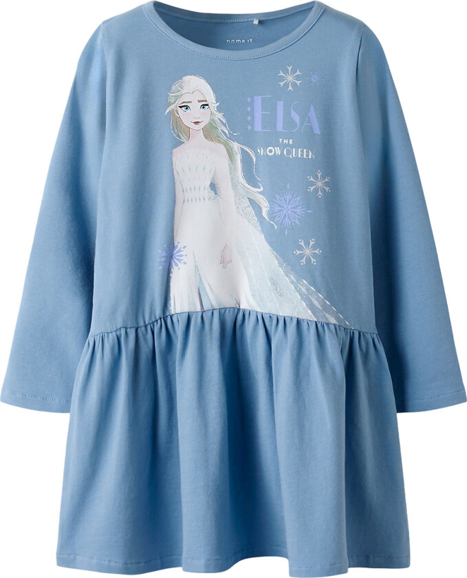Kjole - Frossen - NmfPjulina - Endeløs Sky - - 5 år (110) - Kjole