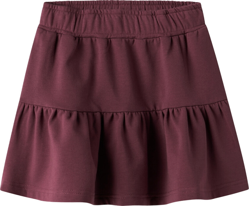 Skjørt - Svette - NmfRear - Burgundy - - 3 år (98) - Skjørt