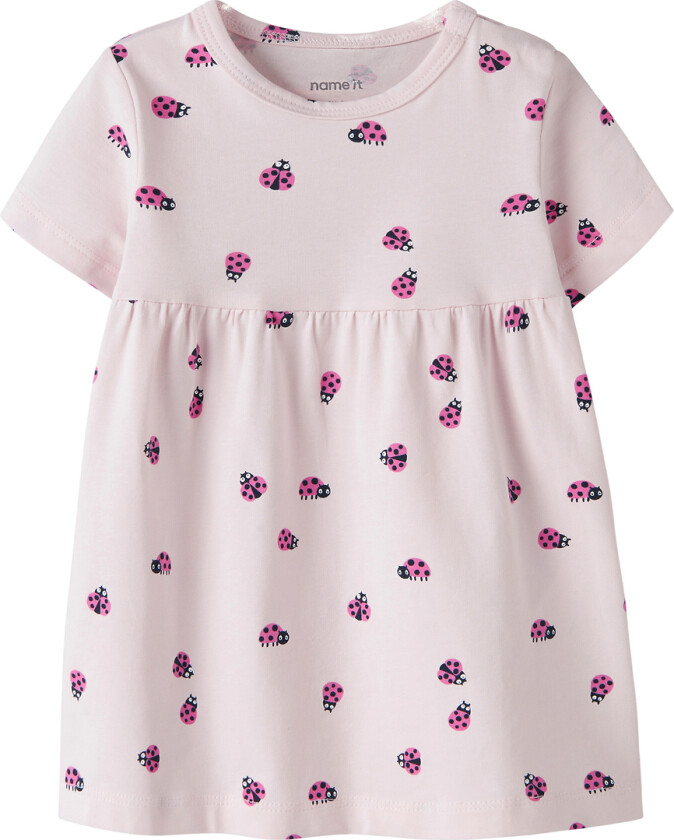 Kjole - NbfVandora - Vugge Rosa/Marihøne - - 1½ år (86) - Kjole