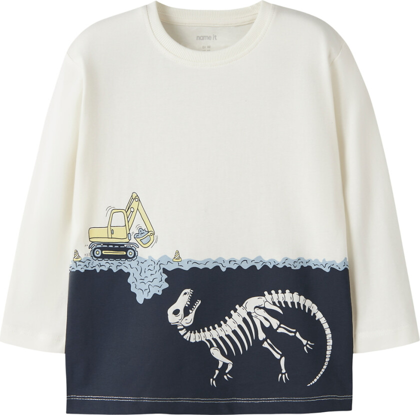 Genser - NmmVilasse - Cloud Danser/Dino Gravemaskin - - 5 år (110) - Genser