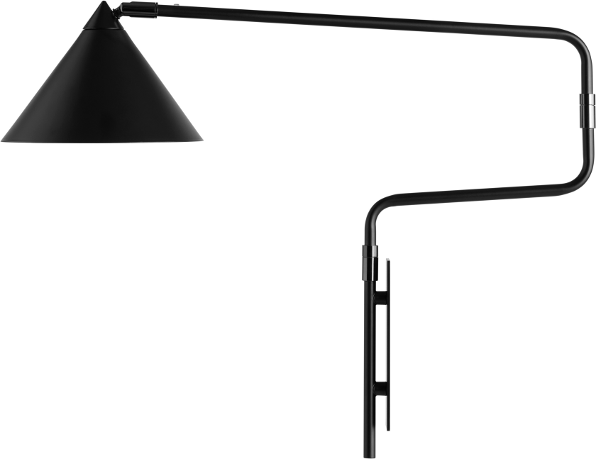 Astrid Vegglampe - Vegglamper Metall Sort - 2022943