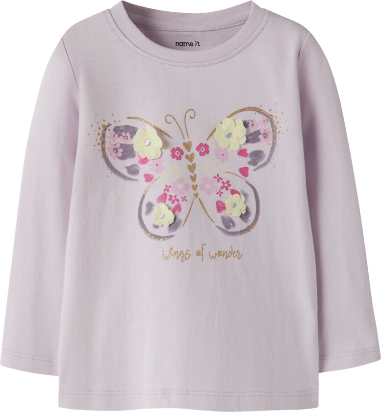 Genser - NmfDeppa - Lavender Tåke - - 6 år (116) - Genser