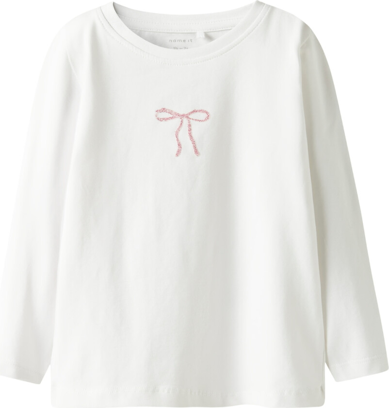 Genser - NmfRosita - Bright White - - 7-8 år (122-128) - Genser