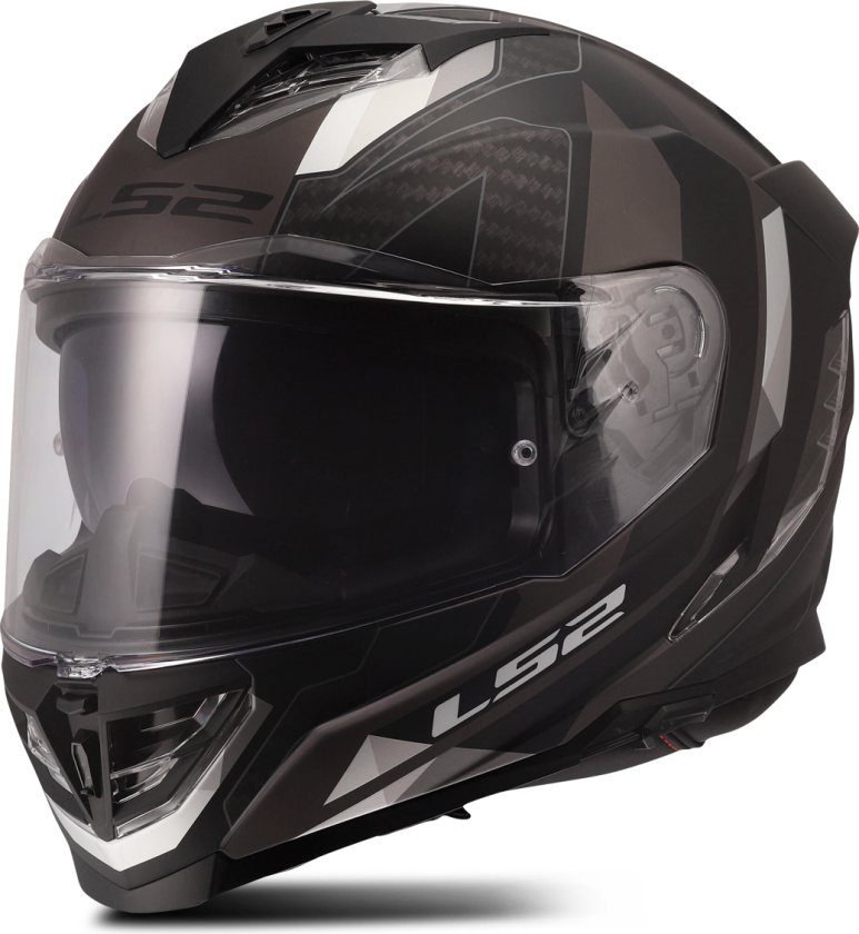 Helhjelm LS2 FF818 Storm III Sporty Svart/gråL