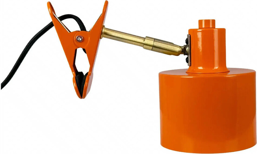 Ocean Klemmelampe Orange - Orange - ONE SIZE