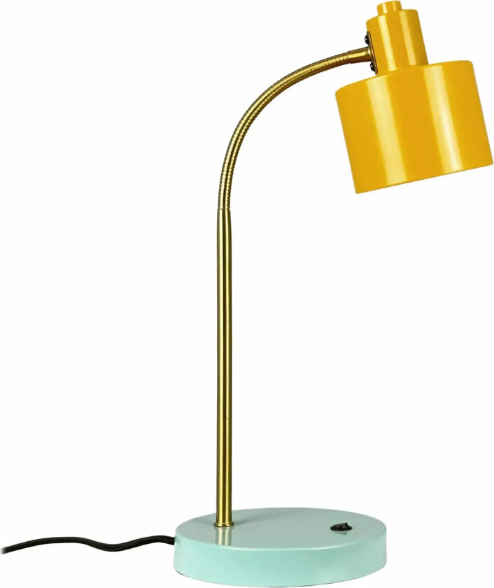 Ocean Karry/ Messing/ Turkis Flex Bordlampe - Yellow - ONE SIZE