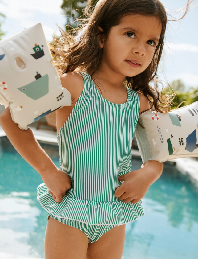 Shirley Printed Swim Wings 2-Pack - Cream - 15/30KG