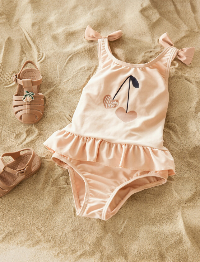 Amara Swimsuit W Bow - Pink - 134