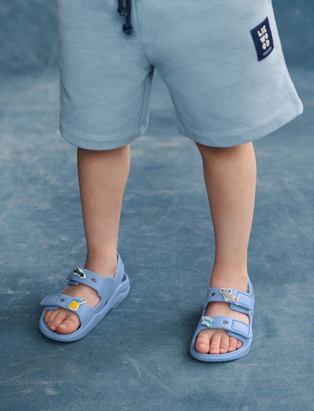 Lilo Sandals With Charms - Blue - 34