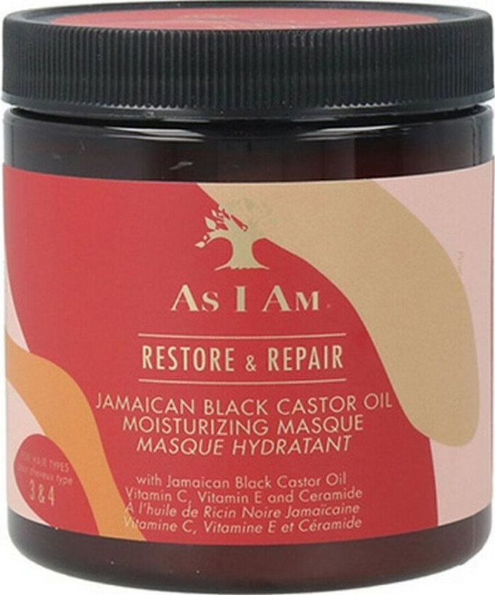 Hårmaske Restore & Repair Jamaican Black Castor Oil As I Am (227 g)