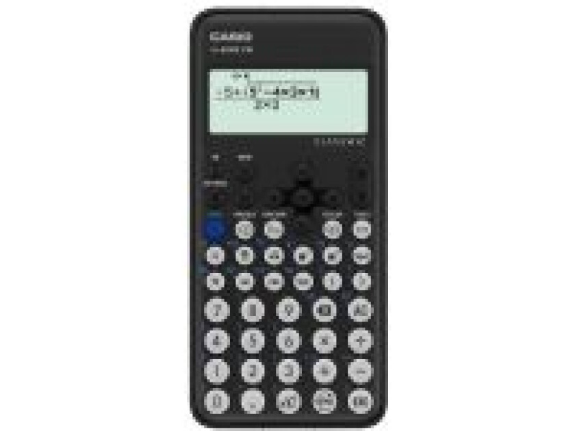 FX-82DE CW, Lomme, Vitenskaplig, 12 sifre, Batteri, Sort