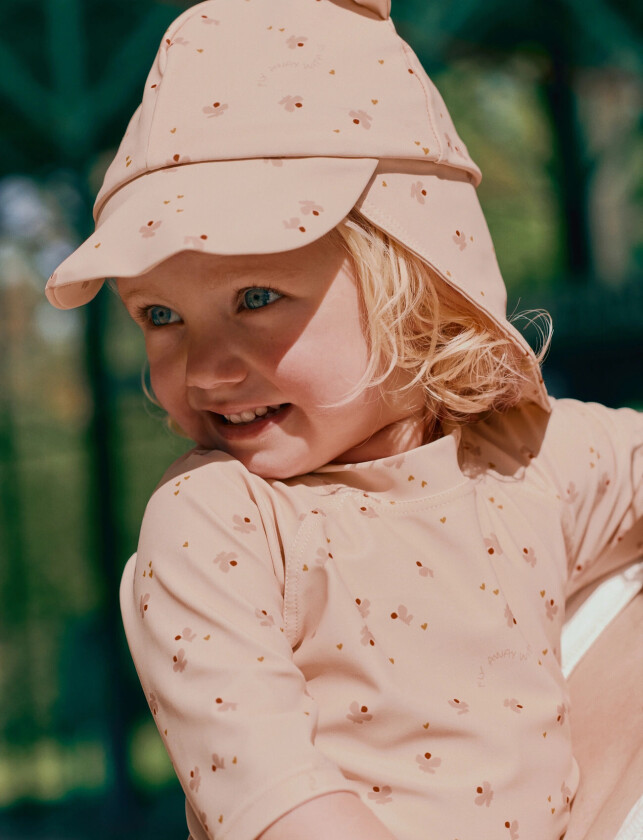 Senia Sun Hat With Ears - Pink - 0/3M