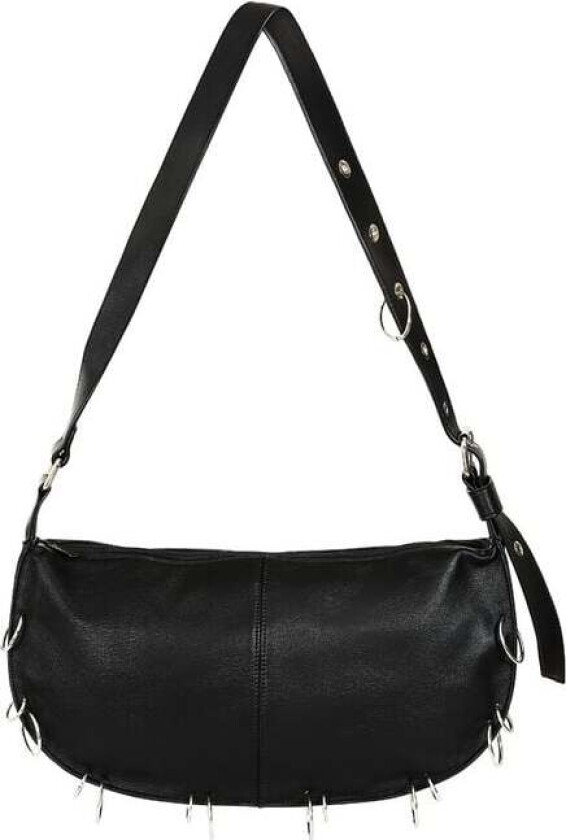 Goth Håndveske - Iron Halo Hobo Bag! - Damer - svart
