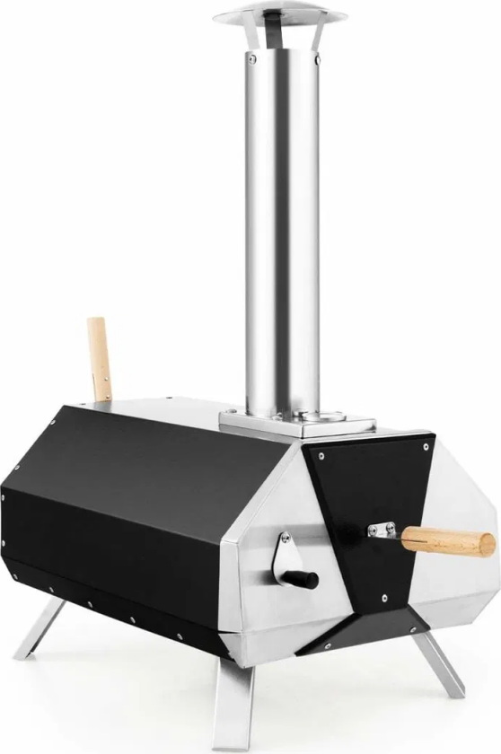 Utendørs pizzaovn – 500C, sammenleggbar, flerbrensel
