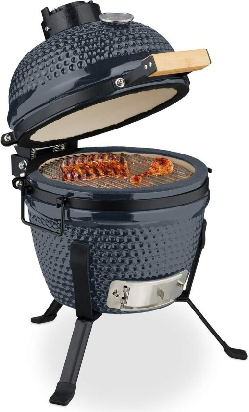 Bilde av Keramisk Kamado-grill – Allsidig kraftpakke for grilling og baking