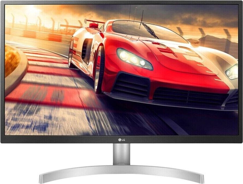 27UL500P-W - LED-skjerm - 27" - 3840 x 2160 4K @ 60 Hz - IPS - 300 cd/m² - 1000:1 - HDR10 - 5 ms - 2xHDMI, DisplayPort