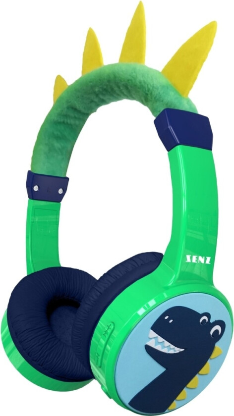 Dinosaur Bluetooth hodetelefoner for barn