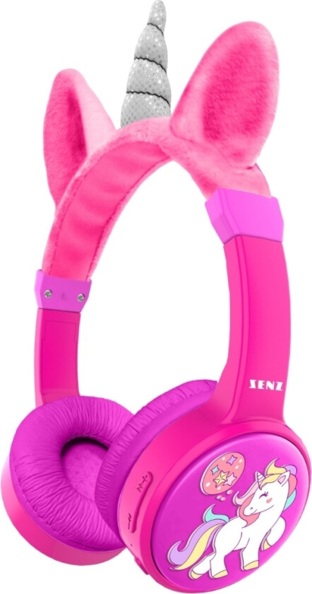 Unicorn Bluetooth hodetelefoner for barn