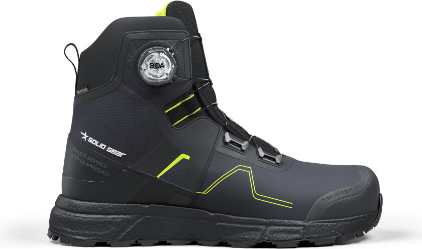 REVOLUTION 2 Vernesko boot svart/grønn 44