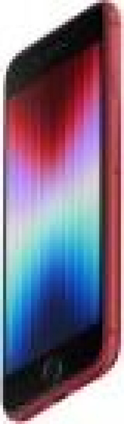 iPhone SE (3rd generation) - (PRODUCT) RED - 5G smartphone - dobbelt-SIM / Internminne 128 GB - LCD-display - 4.7 - 1334 x 750 piksler - rear camera 12 MP - front camera 7 MP - rød