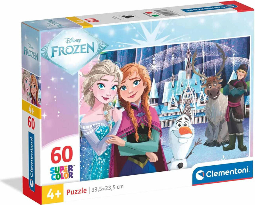 Puslespill - 60 brikker - Disney Frozen