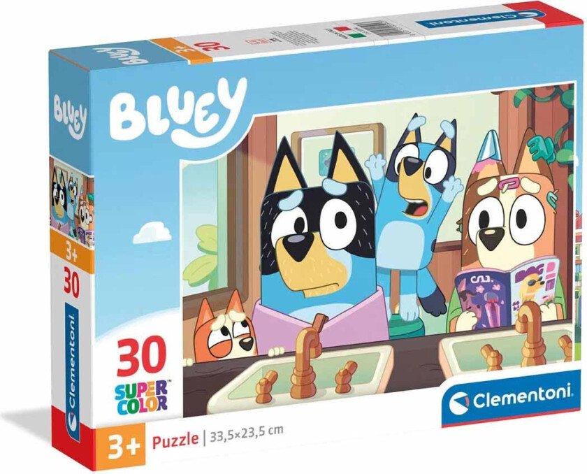 Puslespill - 30 brikker - Bluey